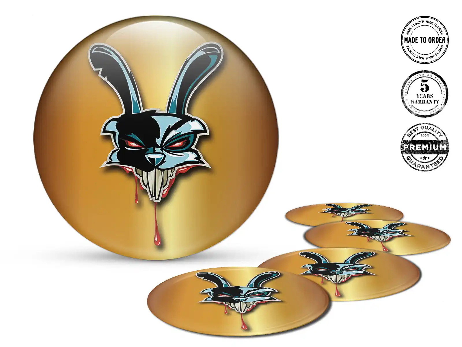 Pegatinas Silicona Etiqueta Cascada Gravitacional Max